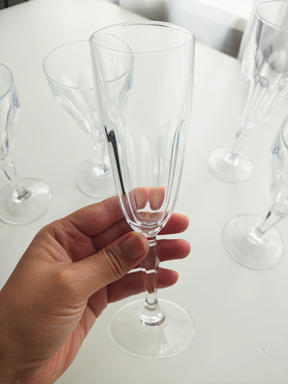 Set di 5 bicchieri in cristallo Cristal d'Arques (Washington) – Bicchieri e caraffe (photo 6 of 6)