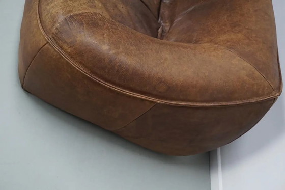 Image 1 of Divano Gerard van den Berg Ringo in pelle vintage, anni '70