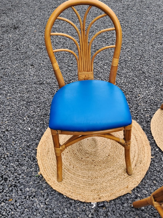 6 chaises bohèmes en rotin – Chaises de salle à manger, Bamboo (photo 12 of 14)