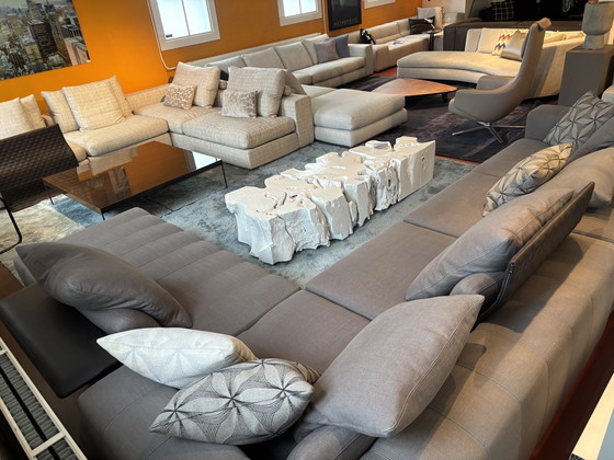 Image 1 of Minotti Freeman modulaire hoekbank stof cat. G lp € 35.000,- 