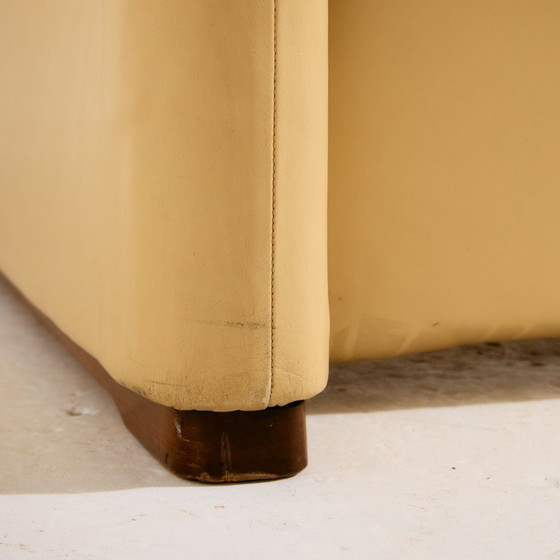 Image 1 of MK11585 Juego de cuero Maralunga de Vico Magistretti para Cassina. Juego de 3