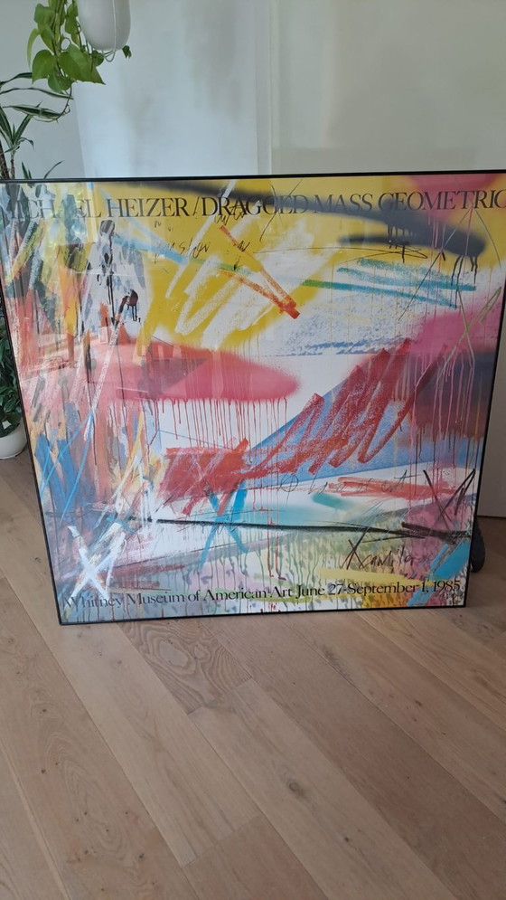 Image 1 of Michael Heizer Poster Exhibition 1985