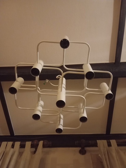 Original white Gaetano sciolari for Boulanger