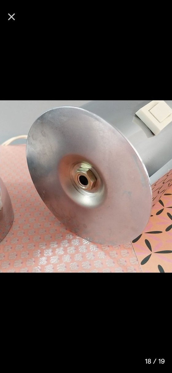 Image 1 of Vintage Space Age Tafellamp – Reggiani Stijl