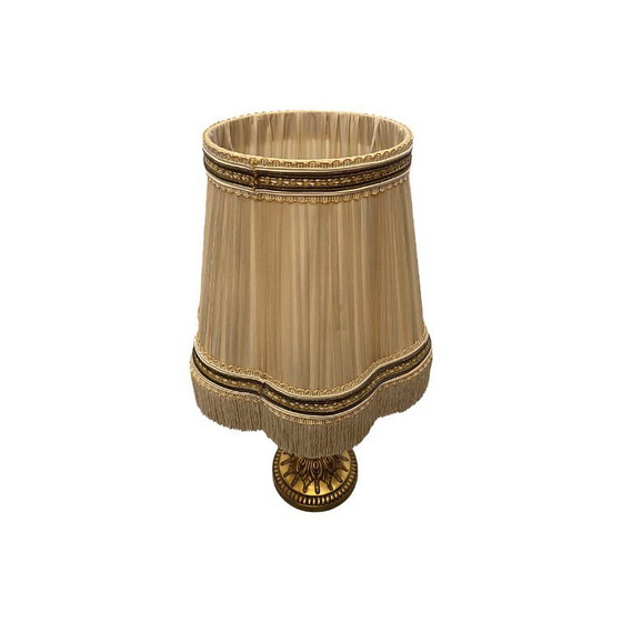 Image 1 of French classic bronze table lamp, circa 1970