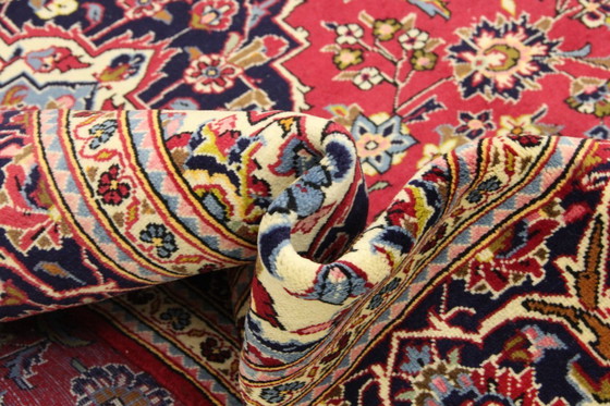 Image 1 of Original Perserteppich Keschan,Kashan Rot 350 x 245 cm Top Zustand Klassik Alt