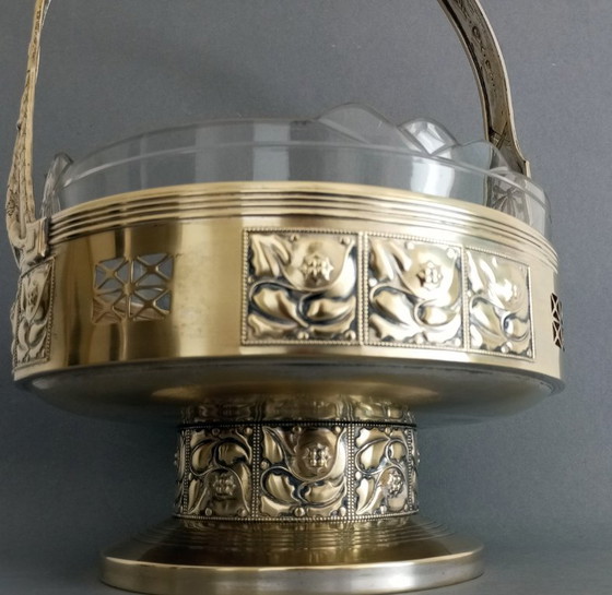 Image 1 of Centro de mesa secesionista Josef Emanuel Margold Wolkenstein & Glückselig 1910