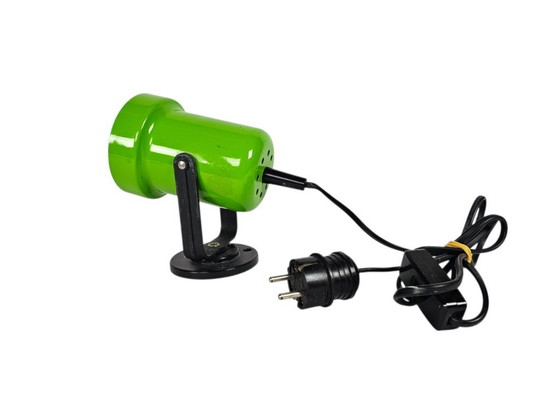 Image 1 of Anvia Almelo - Holland - J.J.M. Hoogervorst - muurspot - groen- metaal  - 60's