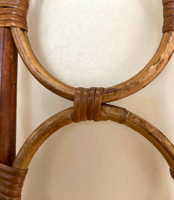 Mid-Century Rotan Wandlampen — Louis Sognot Stijl – Rattan (photo 6 of 22)