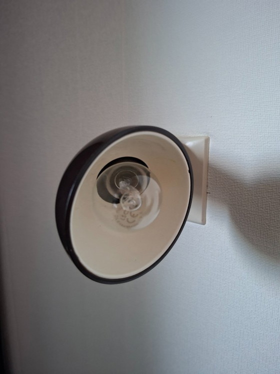 Vintage Deense bruine stekkerlamp Van Bendt Hansen – DL-Lampen, Spotjes, Kunststof, Metaal (photo 12 of 18)