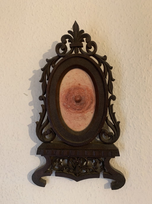 Opera unica di Azenor (AZ) – cornice barocca, illusione di rilievo