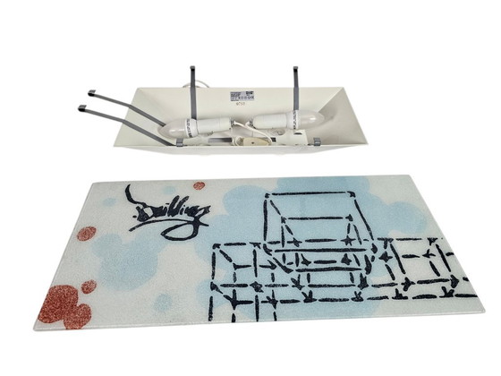 Ikea - Modèle Gyllen - Design Julia Treutiger - Applique - Suède - Années 90 – Appliques murales, Glass, Metal (photo 3 of 8)