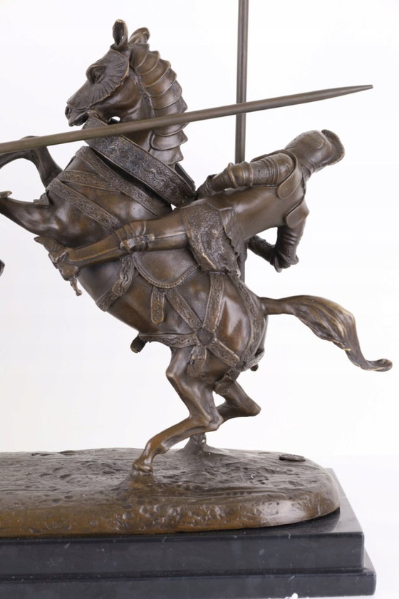 Image 1 of Statua in bronzo della morte del Duca di Clarence