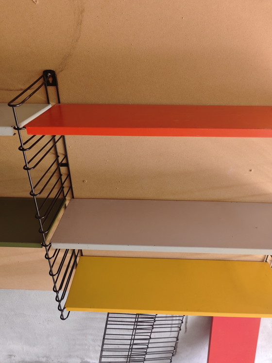 Image 1 of Vintage Tomado Holland wall system with rare reading shelf
