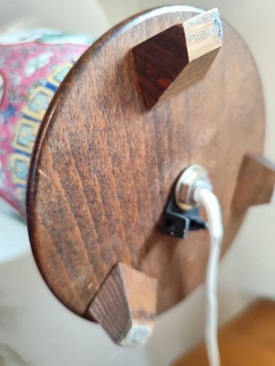 Image 1 of Vintage Asian Ceramic Table Lamp | Famille Rose | 65 cm