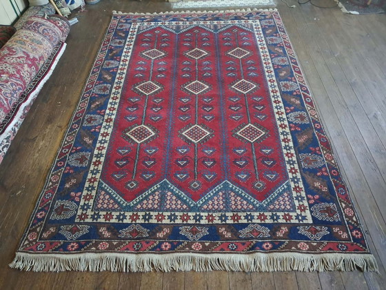 Tapis Dosemealti fait main 282×192cm, Laine, Multicolore (photo 13 sur 13)