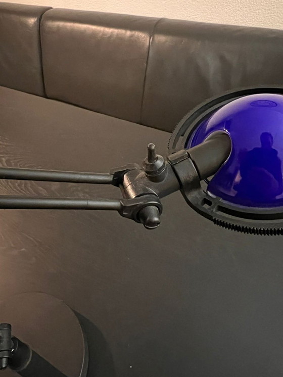 Image 1 of Luceplan Berenice D12 – Design door Rizzatto & Meda – verstelbare blauwe kap