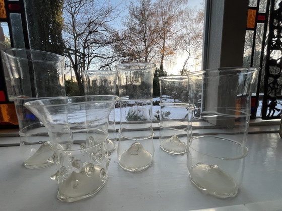 Image 1 of 6 grabados a mano de Jos Bohm, formatos diversos 