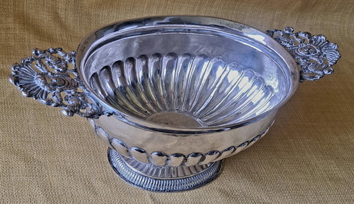 Beautiful old 1852 Frisian brandy bowl