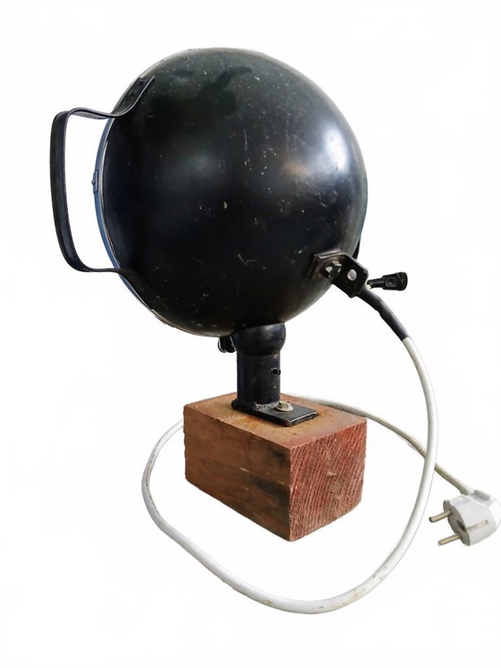 Image 1 of Steampunk Lamp from an Old Spotlight