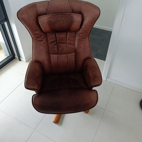 Hjellegjerde Draaifauteuil Eighties – Hjellebjerge, Draaistoelen, Leather, Metal (photo 7 of 14)