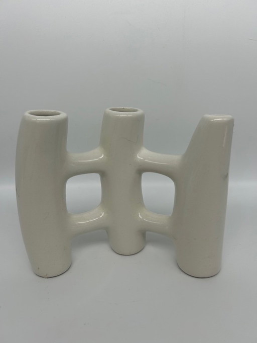 brutalist ceramic vase