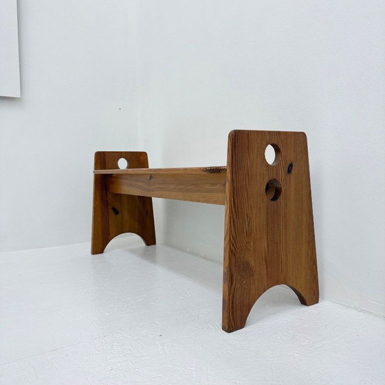 Image 1 of Banco de estilo moderno de mediados de siglo, diseñado por Gilbert Marklund para Furusnickarn AB en la década de 1960.