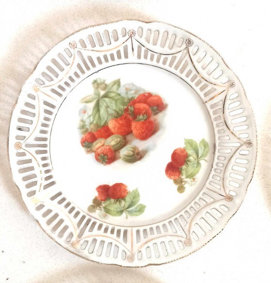 Image 1 of Set di 12 piatti in porcellana Bavaria Schumann, diametro 10 cm