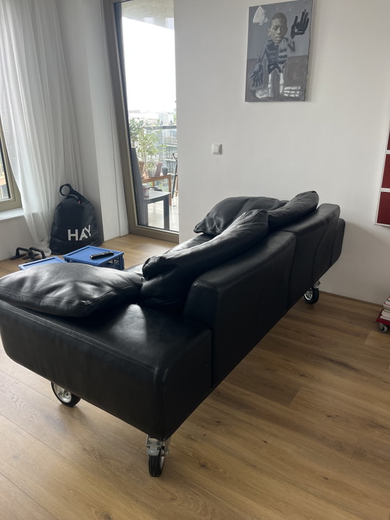 Image 1 of Molinari Leather Sofa 