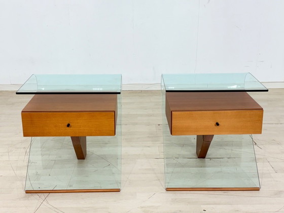 Image 1 of Tables d'appoint, tables de chevet, tables de nuit, meubles TV design haut de gamme, style vintage