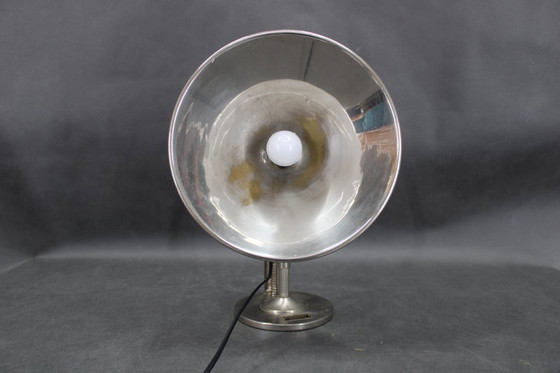 Image 1 of  1930 Verchroomde Tafellamp van Profundus, Oostenrijk