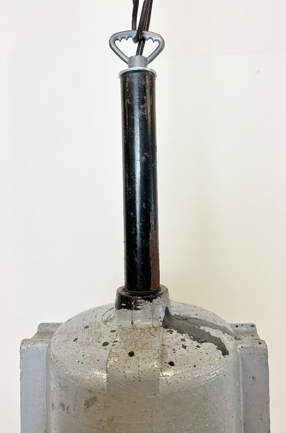 Image 1 of Dark Grey Cast Aluminium Explosion Proof Light from ELBA, 1970s