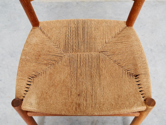 BM-1 Dining Chairs by Børge Mogensen for C.M. Madsens Møbelfabrik, 1958, Set of 4 – Wood (photo 18 of 21)