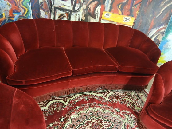 Image 1 of Gio Ponti Style Shell Living Room Set