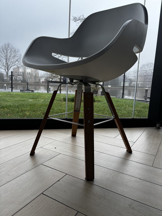 Image 1 of Zanotta “Bi” Design Chair – Original Italian Design
