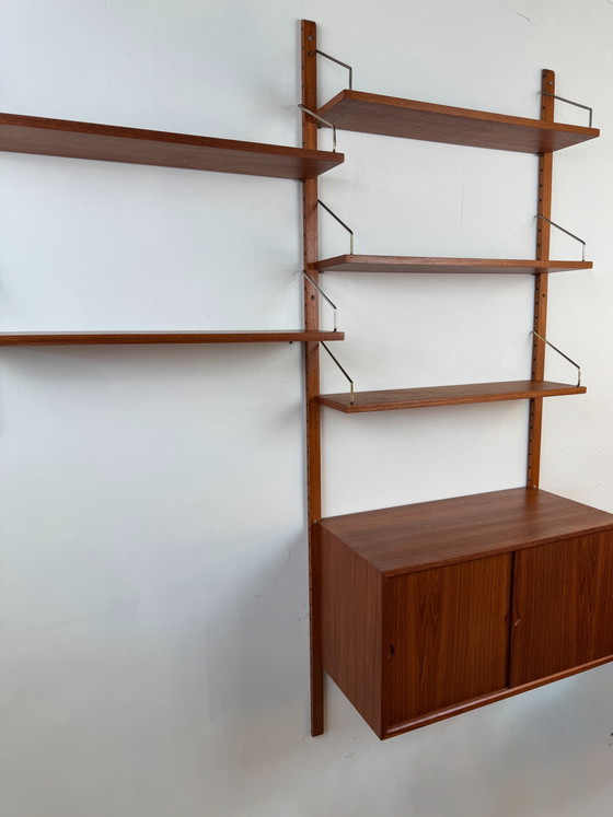 Royal System wandmeubel, Poul Cadovius, Denemarken, jaren 1960 – Wandkast, Wood (photo 10 of 14)