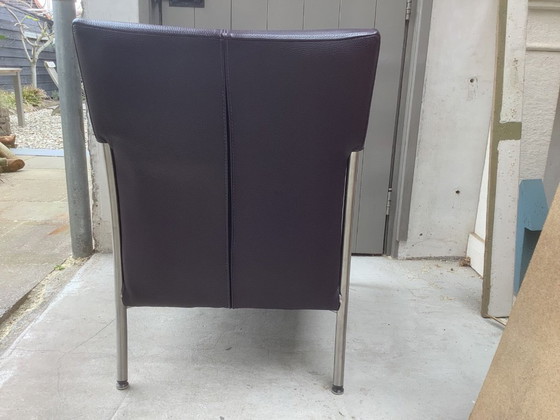 Image 1 of  Aubergine kleurige fauteuil van Bert Plantagie