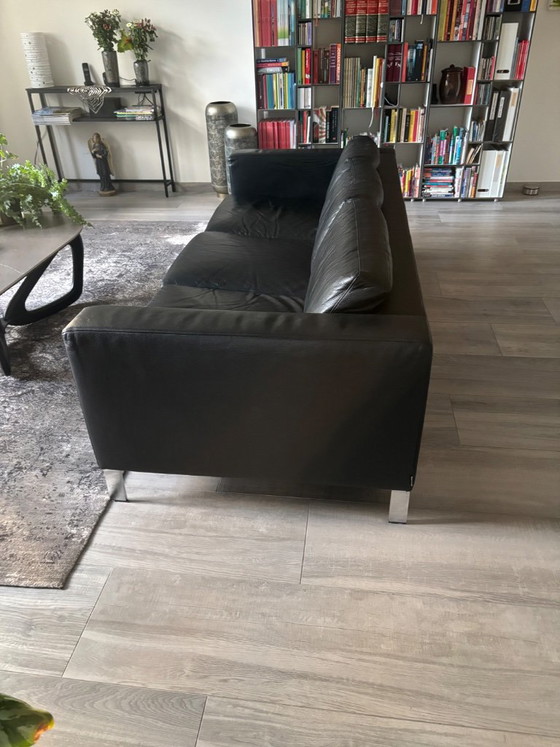 Walter Knoll 3-Seater Leather Sofa In Good Condition – 3-5 seaters (photo 6 of 10)
