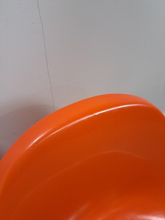 Image 1 of Seggiolone Casalino I in plastica arancione