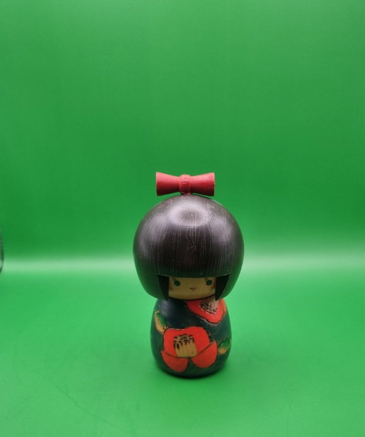 Kokeshi Vintage de Miyama Keiji – decoratieve objecten, Wood