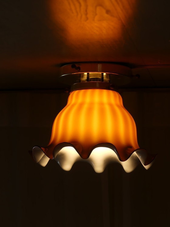 Image 1 of Peill & Putzler Deckenlampe Fazzoletto braun UK1aEb