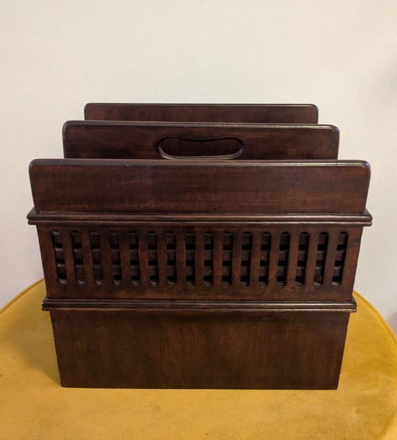 Image 1 of Librasco - Librasco - Portariviste - Mogano - Portariviste vintage Librasco