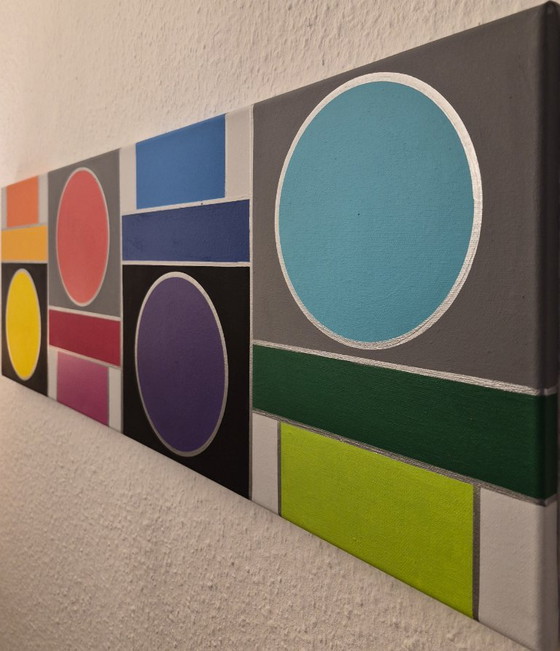 Art abstrait moderne - peintures : 20260606 – Peintures et dessins, Canvas (photo 8 of 8)