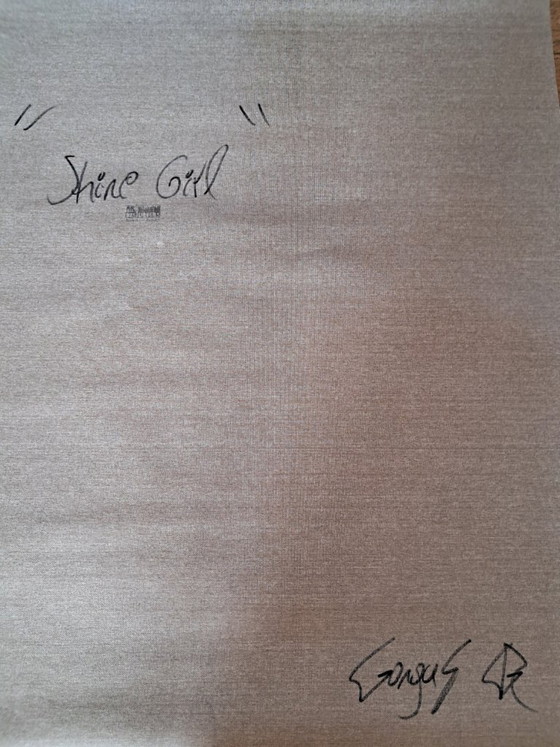 Image 1 of GONGAS - Shine Girl - Toile d'artiste