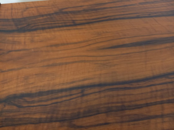 Image 1 of Double-sided executive desk in vintage Scandinavian style rosewood from the 1960s