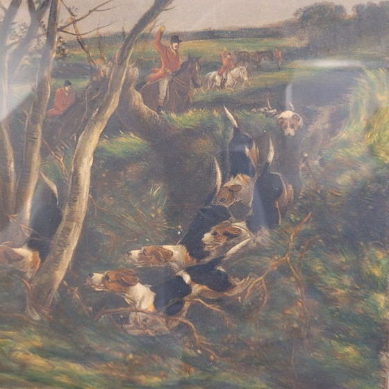 Image 1 of Gravure « Dead Beat », J. Harris et William J. Shayer, 1864 - Angleterre