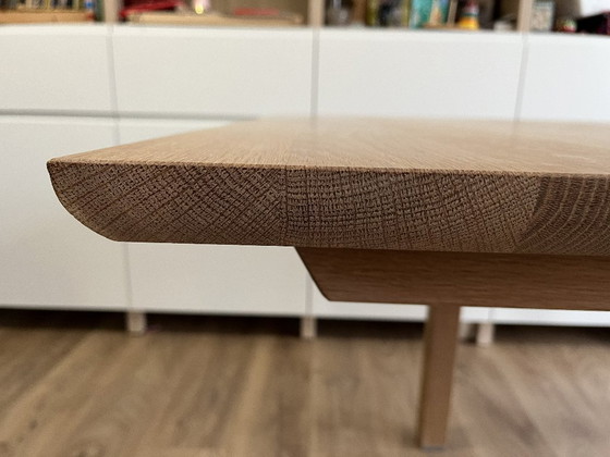 Image 1 of ANREI uitschuifbare tafel van massief eikenhout