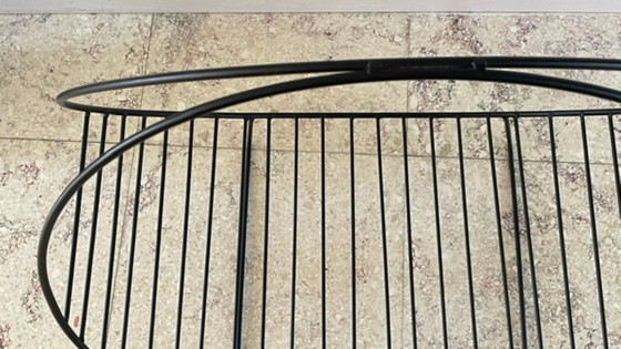 Vintage Magazine Rack Log Holder – Metal (photo 14 of 44)