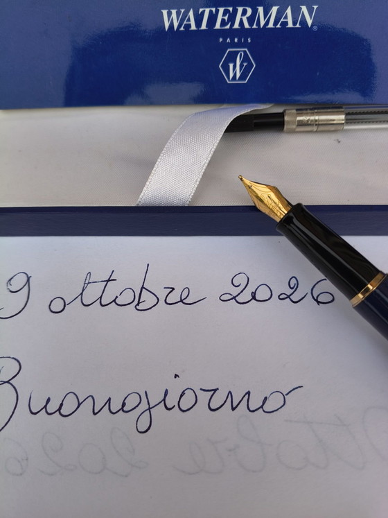 Waterman Expert Vulpen Blauw/Goud – Decoratieve objecten, Metaal (photo 4 of 7)