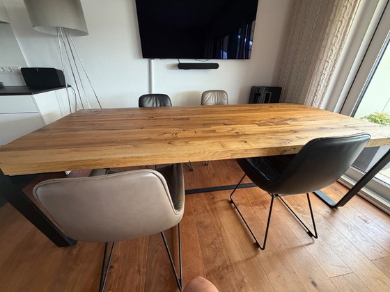 Janua BB11 Clamp Dining Table | 240*105 cm | Solid Reclaimed Oak | Original Price €5,500 – Janua BB 11 Clamp (photo 2 of 8)
